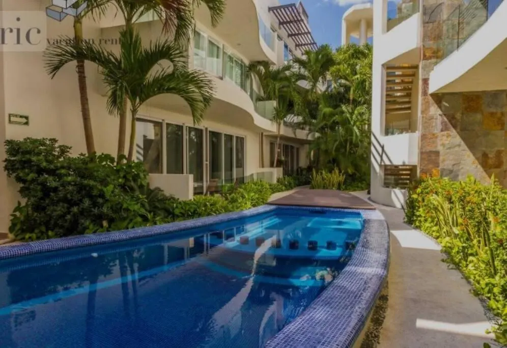 Contemporary Beach Penthouse Mamitas Beach Playa del Carmen Apartment